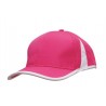 Cap - mod. 4004:Pink, Polyester, White